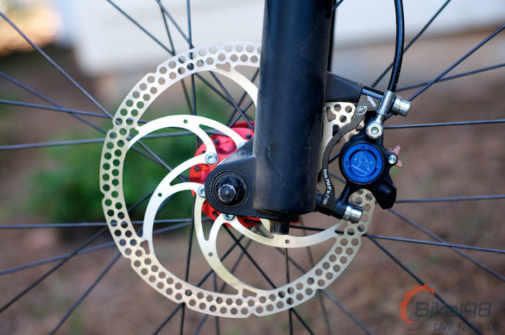 Set Pinze Freno A Disco Meccaniche Per Bici - Anteriore E Posteriore, In Alluminio, Con Adattatori, Per MTB, E-Bike, Strada