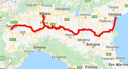 VenTo: la ciclabile più lunga d’Italia che collegherà Venezia a Torino